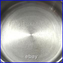 All-Clad Stainless Steel 6 QT. Stockpot with Lid Handcrafted in USA