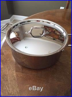 All Clad Stainless Steel 6-Quart Stock Pot with Lid