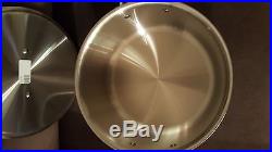 All-Clad Stainless Steel 8 QT Pan With Lid NEW TAGGED Perfect