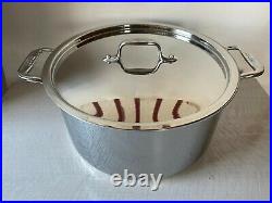 All-Clad Stainless Steel 8 Qt. Covered Stockpot with Lid, New