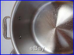 All Clad Stainless Steel 8 Qt Quart Stock Pot Pan FREE SHIPPING