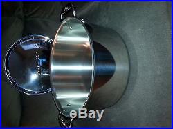 All-Clad Stainless Steel 8 Quart Pot with Lid NEW
