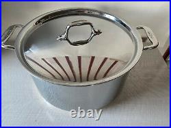 All-Clad Stainless Steel 8-Quart Stock Pot with Lid, New