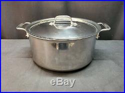All-Clad Stainless Steel 8 Quart Stockpot Stock Pot with Lid