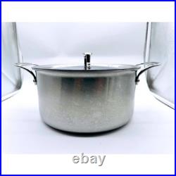 All-Clad Stainless Steel 8 Quart Stockpot with Lid Tri-Ply Bonded Induction USA