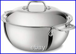 All-Clad Stainless Tri-Ply Bonded Dishwasher Safe 5.5-qt Dutch Oven