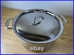 All Clad Stock Pot 8 Quart With Lid