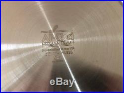 All-Clad Stock Pot D5 Brushed 18/10 Stainless Steel 5-Ply 8 Qt BD55508 II0497