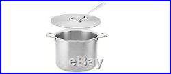 All-Clad TK 12-Qt Tri-Ply Stainless-Steel Stock Pot with Universal Lid