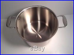 All Clad TK 12 Quart Stock Pot Stainless Thomas Keller Edition in Box w Lid NEW