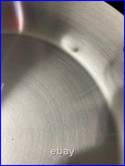 All-Clad Tri-Ply Stainless Steel 5-Qt All-in One Pan withDomed Lid (DENT)