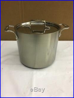 All-Clad brushed Stainless Steel 7 qt Stock Pot