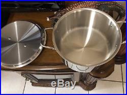 All-Clad d5 8qt Stock pot Stainless Steel Polished (No Factory box)