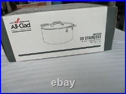 All-Clad d5 Brushed Stainless-Steel 4-Qt. Soup Pot with Lid, New In Box