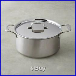 All-Clad d5 Brushed Stainless-Steel Stock Pot, 8-QT, New