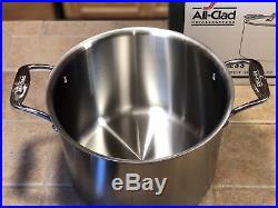 All-Clad d5 Brushed Stainless Steel Stockpot, 12 Quart. BRAND NEW