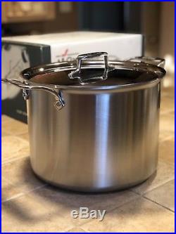 All-Clad d5 Brushed Stainless Steel Stockpot, 12 Quart. BRAND NEW