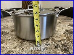 All-Clad d5 Brushed Stainless Steel Stockpot, 8 Quart (New Without Factory Box)