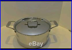 All Clad d5 Stainless 8 Qt STOCK POT with LID 5 Ply Stainless