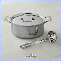All-Clad d5 Stainless-Steel 6 Quart Ultimate Soup Pot with Ladle