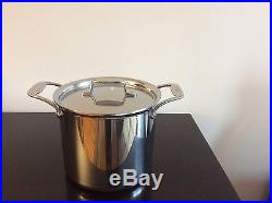 All-Clad d5 Stainless Steel 7 Qt Soup/ Stock Pot withLid NEW
