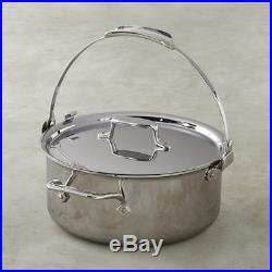 All-Clad d5 Stainless-Steel 7-qt Pouring Stock Pot with Lid New in Box