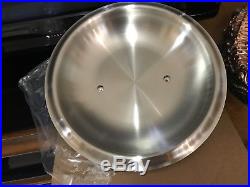 All-Clad d7 8qt Stock Pot Dutch Oven Polished Stainless Steel