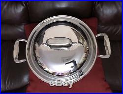 All-Clad d7 8qt Stock pot Dutch Oven, Stainless Steel Polished (No Factory box)