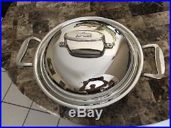 All-Clad d7 8qt Stock pot Dutch Oven, Stainless Steel Polished (not Factory box)