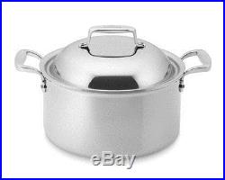 All-Clad d7 Polished Stainless 8 qt Stockpot Slow Cooker Dutch SD754086 NEW