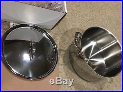 All Clad stainless 8 qt. Stockpot with Lid New