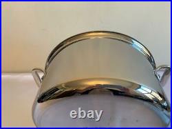 All-clad 3d Stock Pot 8 Qt Stainless Steel New Open Box Oven Safe