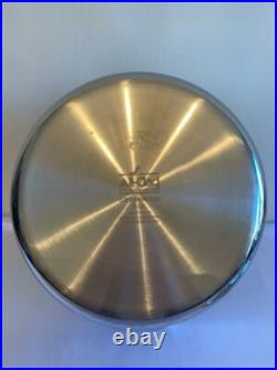 All-clad 3d Stock Pot 8 Qt Stainless Steel New Open Box Oven Safe