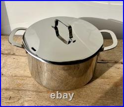 Alva Stainless Steel Maestro Stock Pot 9.5 24cm 5 Quart Belgian lid NEW in box