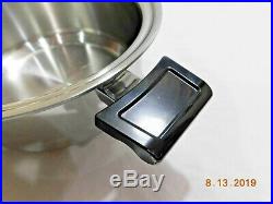 Americraft 4 Qt Stock Pot Familie Slow Cooker Base 5 Ply Stainless Steel