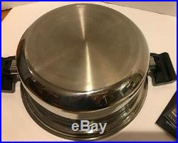 Americraft Kitchen Craft 4 QT ALL-PURPOSE Electric Stock Pot Cooker Stainless