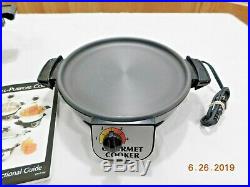 Americraft Kitchen Craft 6 Qt Gourmet Stock Pot Slow Cooker Base 5 Ply Stainless