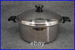Americraft Kitchen Craft Stock Pot Dutch Oven 12 Quart with Cover Lid West Bend