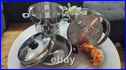 Amway Cookware New iCook 6-Piece 8L/8 Quart Dutch Oven New