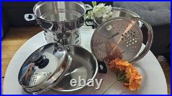 Amway Cookware New iCook 6-Piece 8L/8 Quart Dutch Oven New