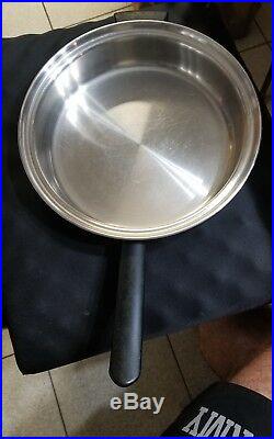 Amway Queen 18/8 Multi-ply Stainless Steel 10.5 in Skillet & 6 Qt Stock pot set