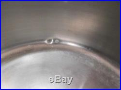 Amway Queen 8 Qt Roaster Stock Pot 18/8 Stainless Steel Waterless Cookware