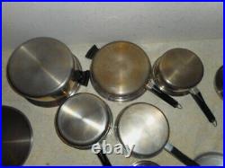 Amway Queen Stainless Steel 13 Piece Cookware Set