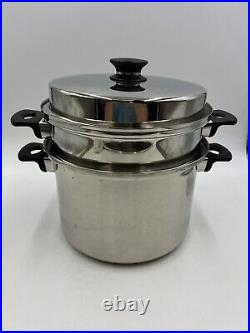 Amway iCook 8 Quart Dutch Oven/Stock Pot with Inserts