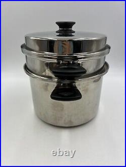Amway iCook 8 Quart Dutch Oven/Stock Pot with Inserts