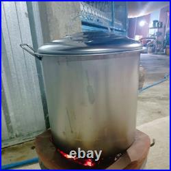 Asian Stainless Steel Hot Pot Divider Soup Stockpot Small Size 25.5 cm NO. 10