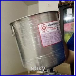 Asian Stainless Steel Hot Pot Divider Soup Stockpot Small Size 25.5 cm NO. 10