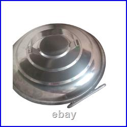 Asian Stainless Steel Hot Pot Divider Soup Stockpot Small Size 25.5 cm NO. 10