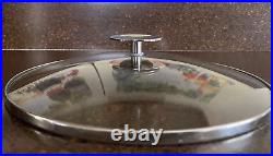 BERNDES Germany Crate And Barrel 8 Qt Stock Pot With Pasta Insert/Strainer Lid