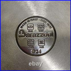 Barazzoni 18/10 Stainless Steel My Pot Kochtopf with Lid Italy 10 TRIPLEN PLUS